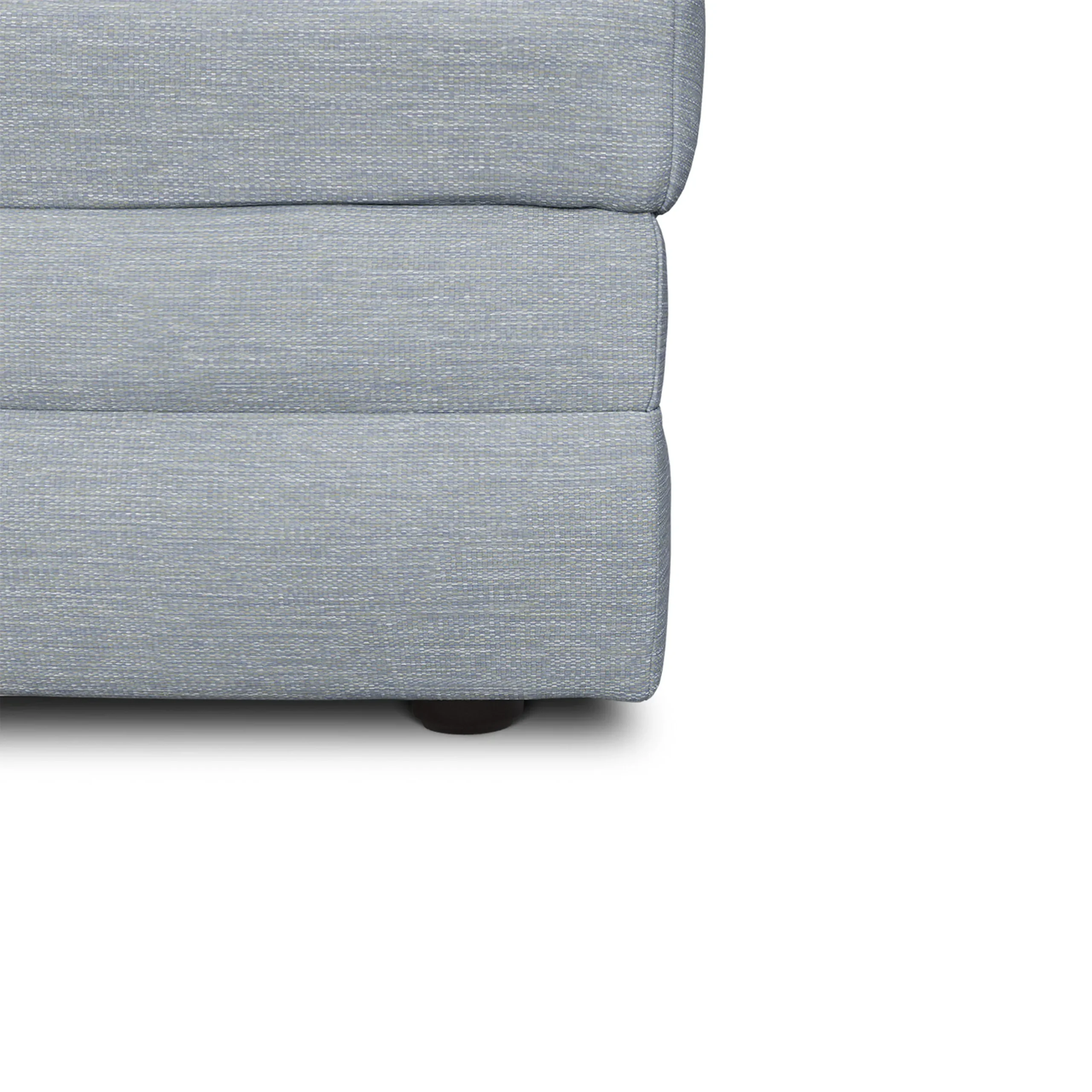 Riley 28_ Ottoman - Silver Light Blue - Image 4