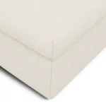 Marina 28.5_ Ottoman - Ivory Wool Bouclé