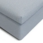Marina 28.5_ Ottoman - Silver Light Blue