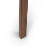 Otio 22_ Ottoman - Walnut and Welsh Taupe
