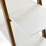 Caliper 47_ Shelving Unit - White_Walnut