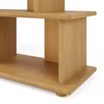 Lafora 53_ Bookcase, Tall - Natural Oak