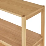 Mysen 64_ Shelving Unit, Short - Natural Oak