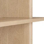 Torme 48_ Bookcase, Tall - White Oak