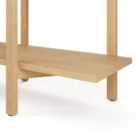 Zander 75_ Shelving Unit - White Oak