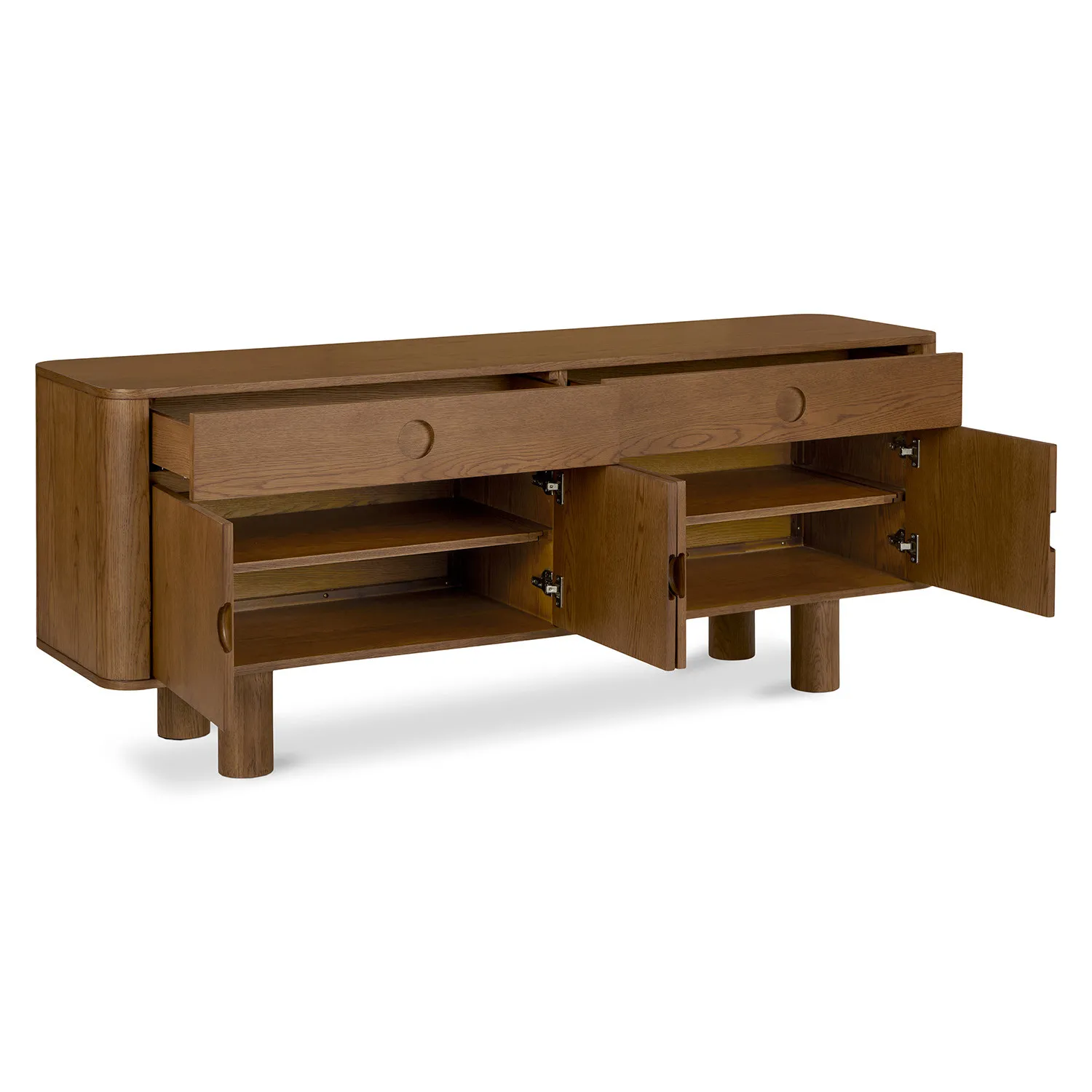 Adel 71_ Sideboard - Smoked Oak - Image 8