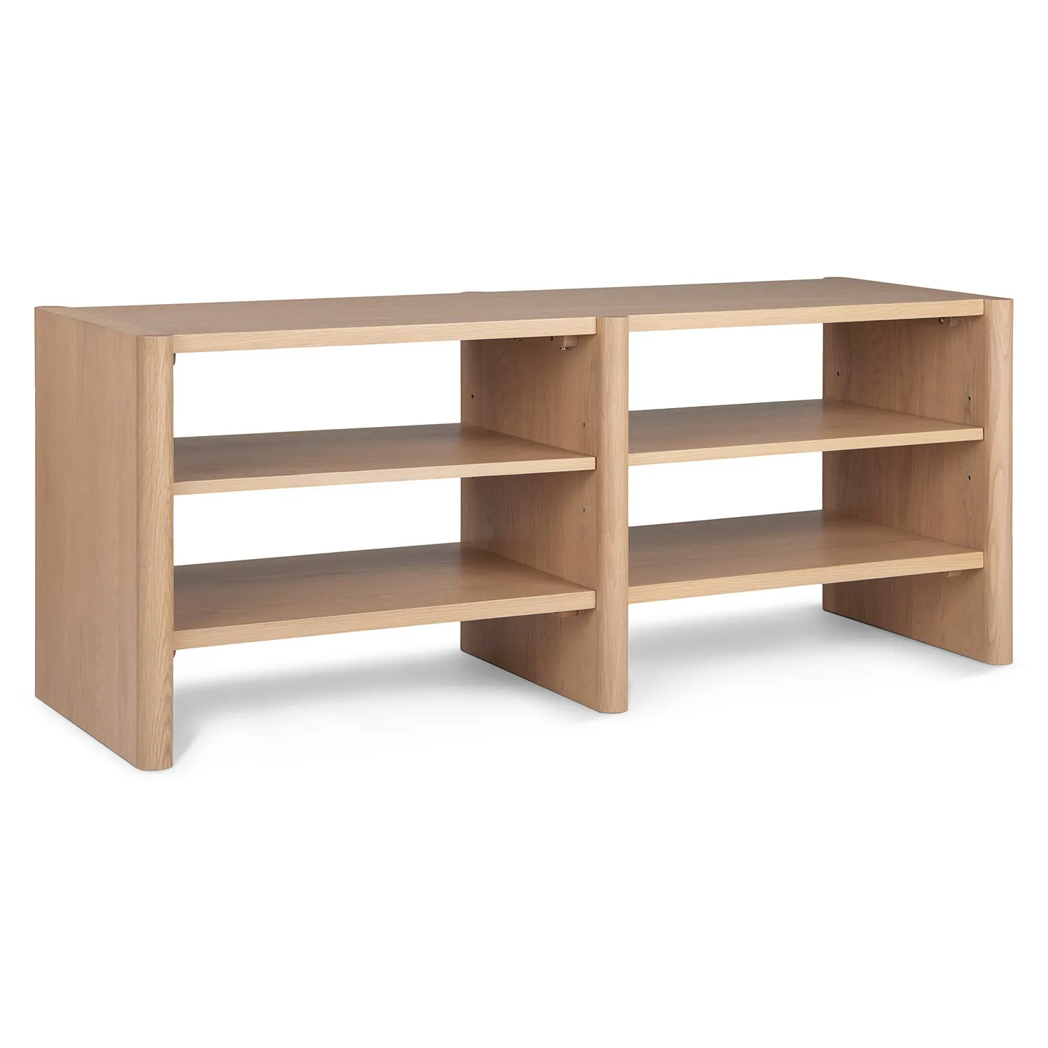 Torme 57_ Bookcase, Short - White Oak - Image 8