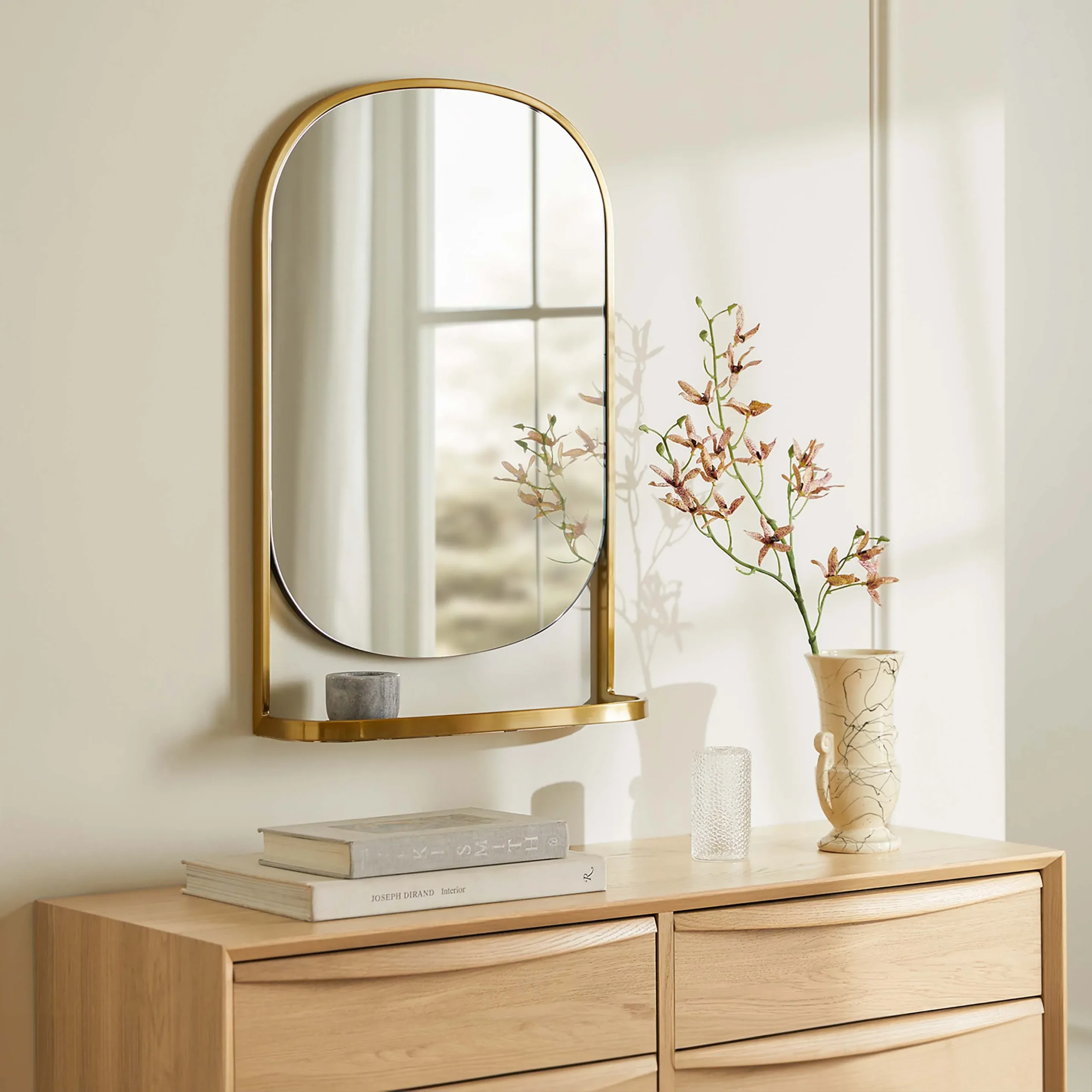 Lenia 39.25_ Console - White Oak - Image 9