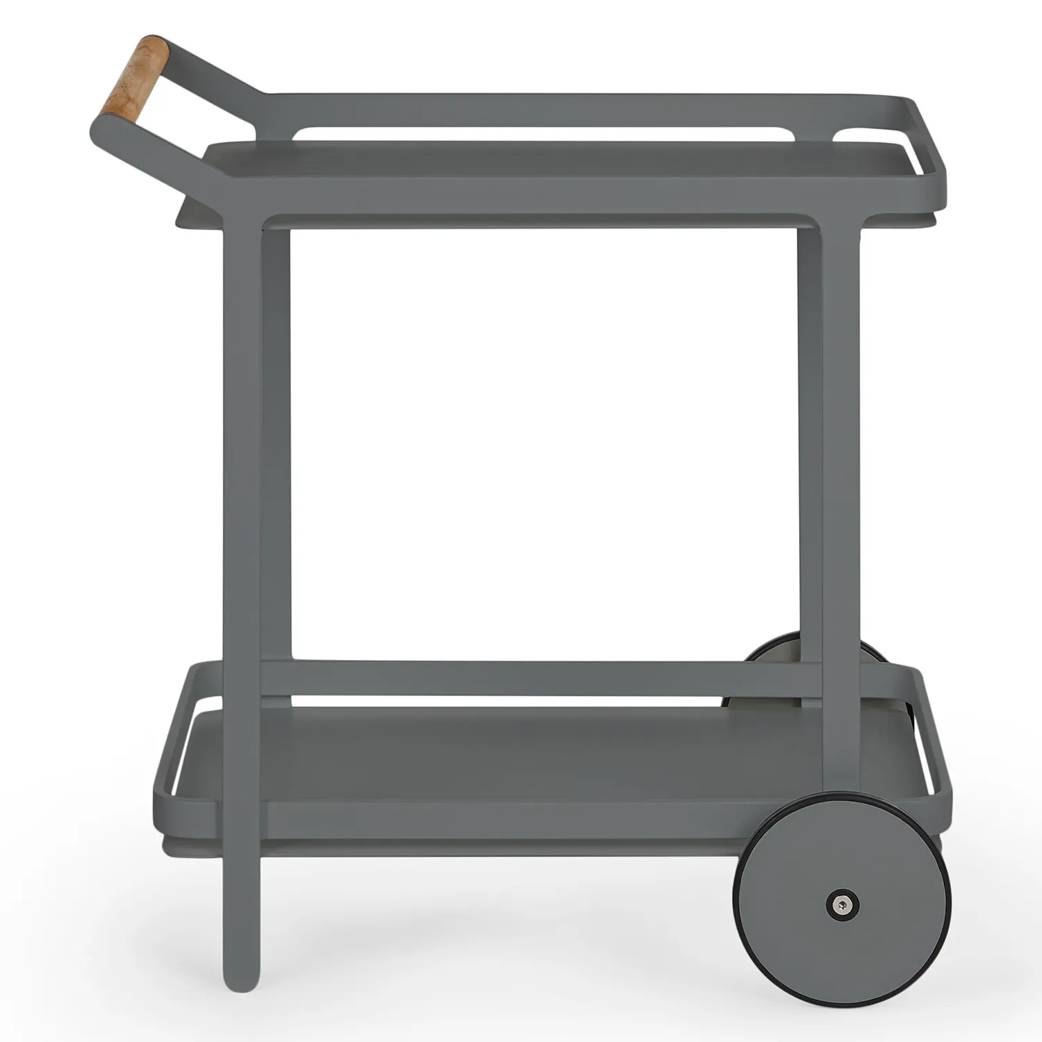 Boden Outdoor Bar Cart - Dark Gray - Image 9