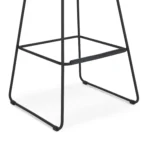 Selka Outdoor Bar Stool - Black