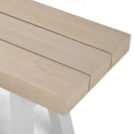 Sardis 56_ Outdoor Bench - Driftwood Gray