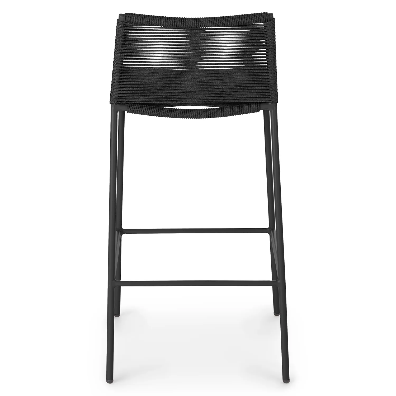 Zina Outdoor Bar Stool - Ember Black - Image 8