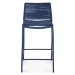 Zina Outdoor Counter Stool - Indigo Blue