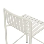 Sarek Outdoor Stackable Counter Stool - Taupe