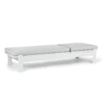 Eleya 78_ Outdoor Chaise Lounge - Cera Gray