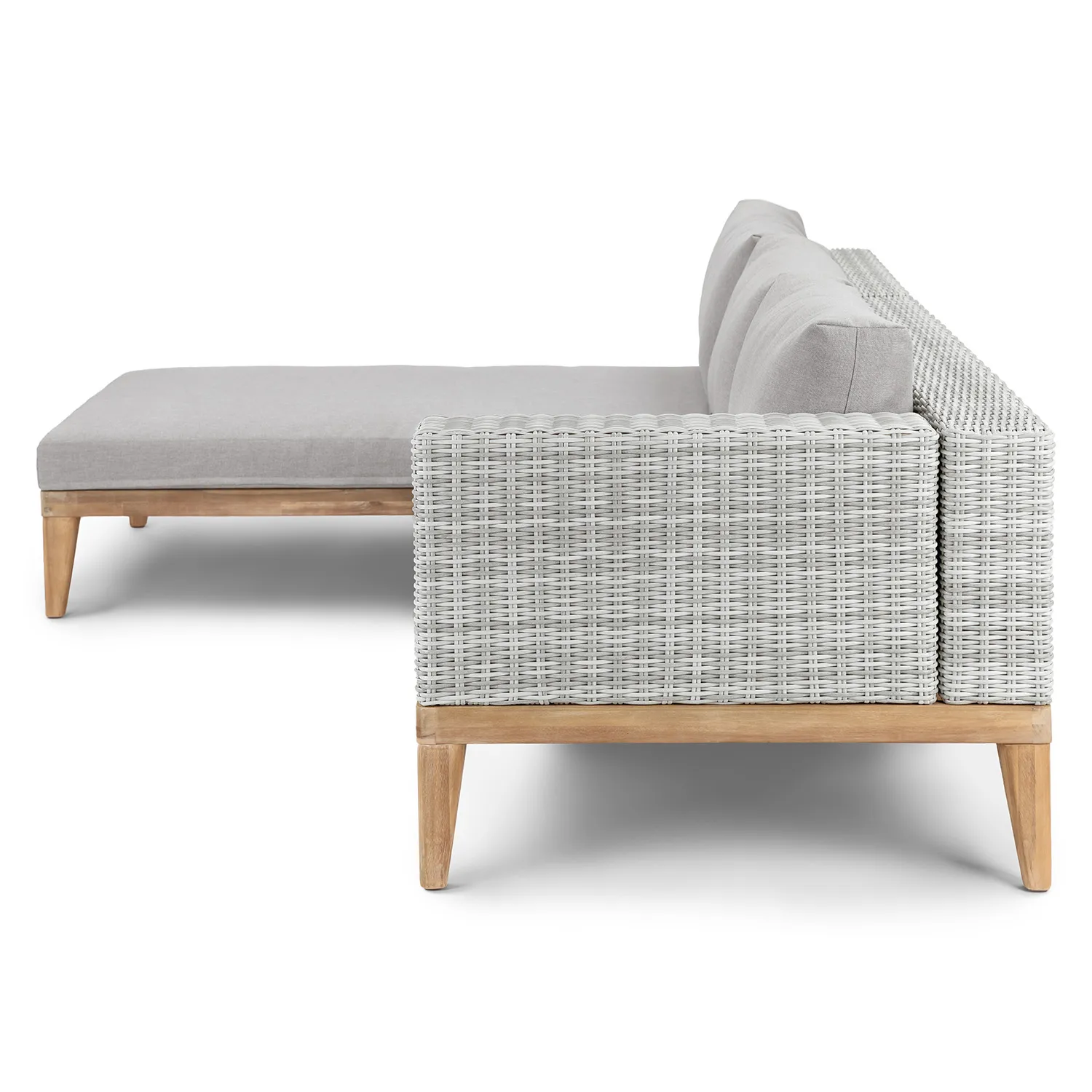 Urba 98_ Outdoor Left Sectional - Beach Sand - Image 4