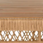 Calliope 78.75_ Outdoor Dining Table  - Wicker