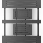 Fisk 75.5_ - 96_ Outdoor Extendable Dining Table - Black