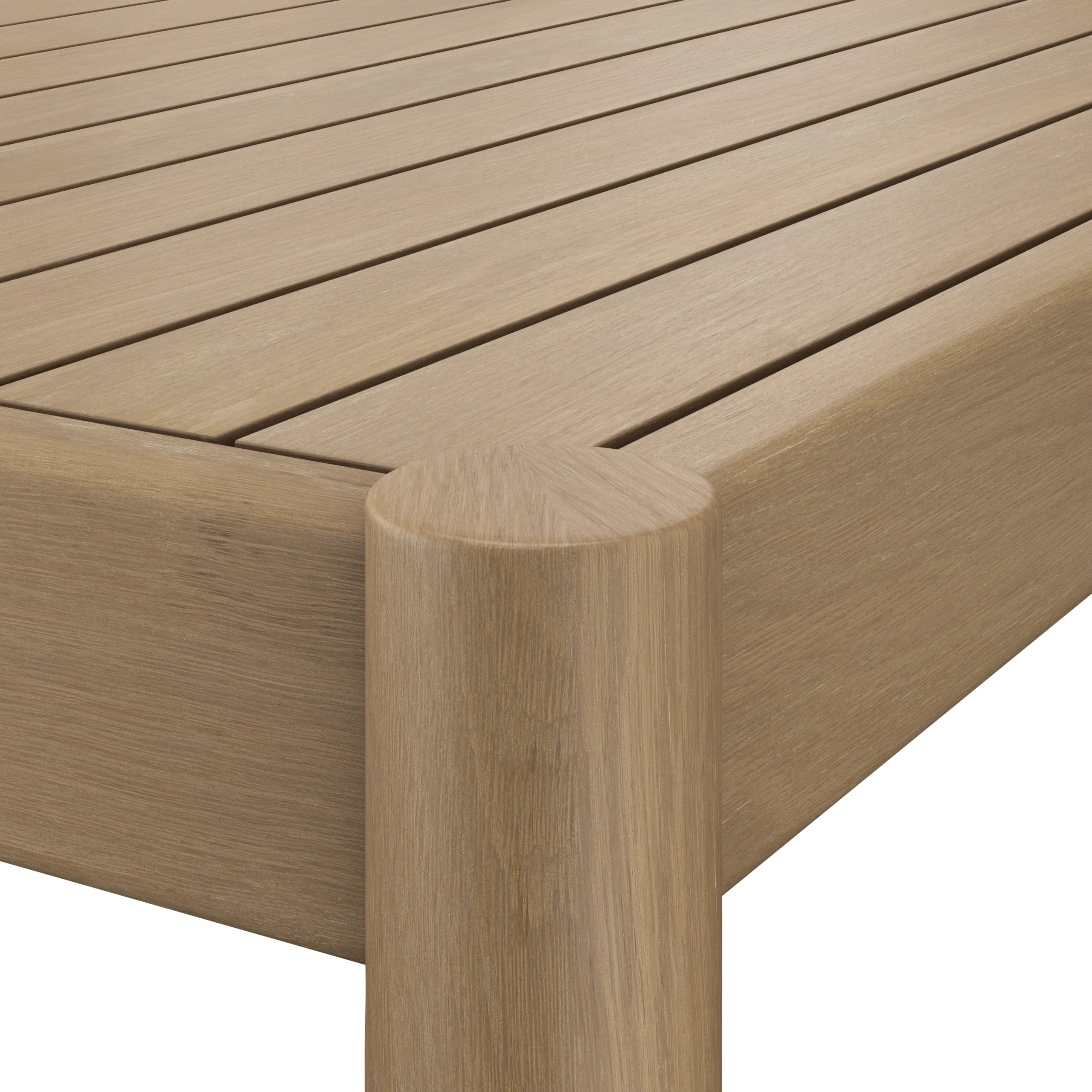 Rosa 75_ Outdoor Dining Table Set - Eucalyptus - Image 7