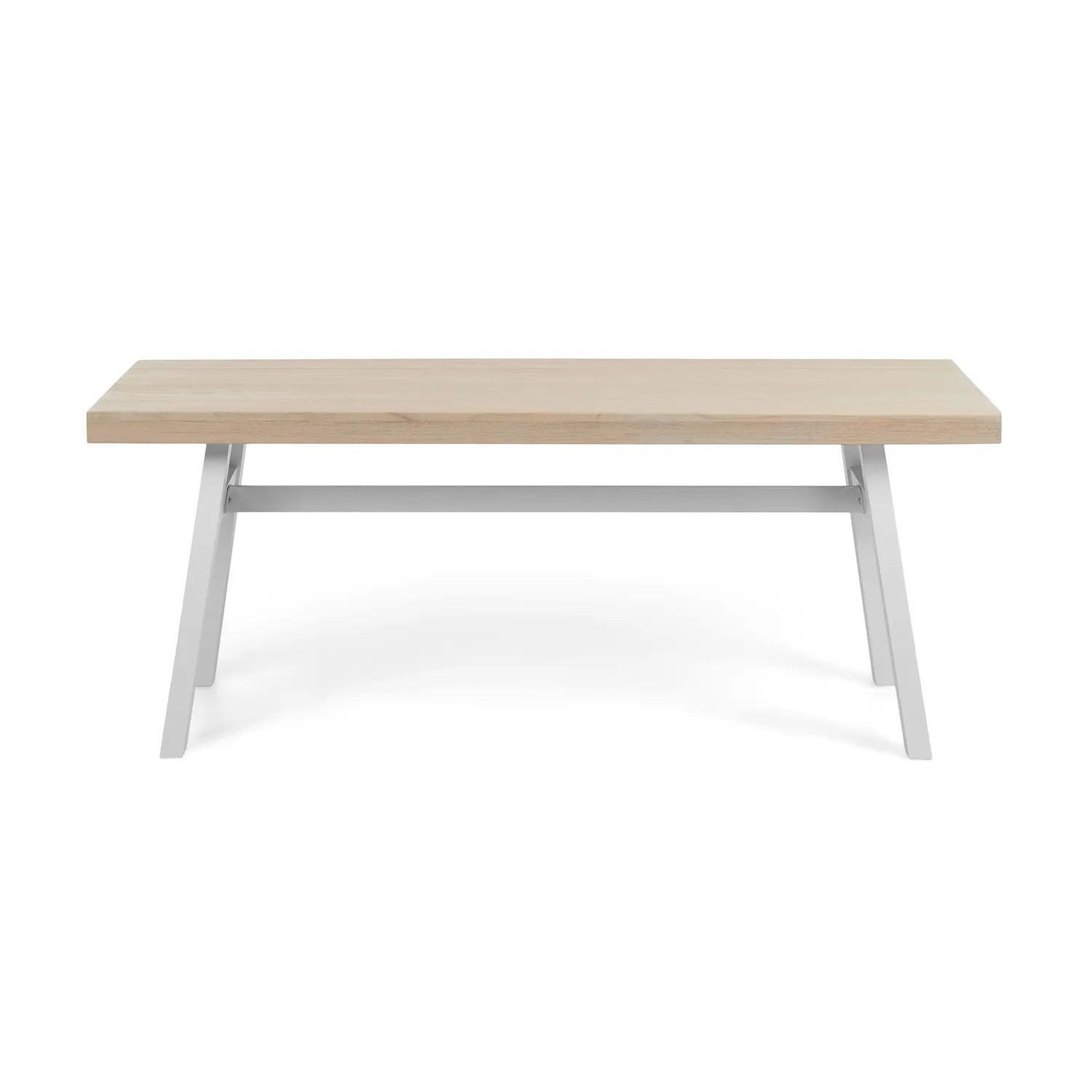 Sardis 77_ Outdoor Dining Table - Driftwood Gray - Image 5