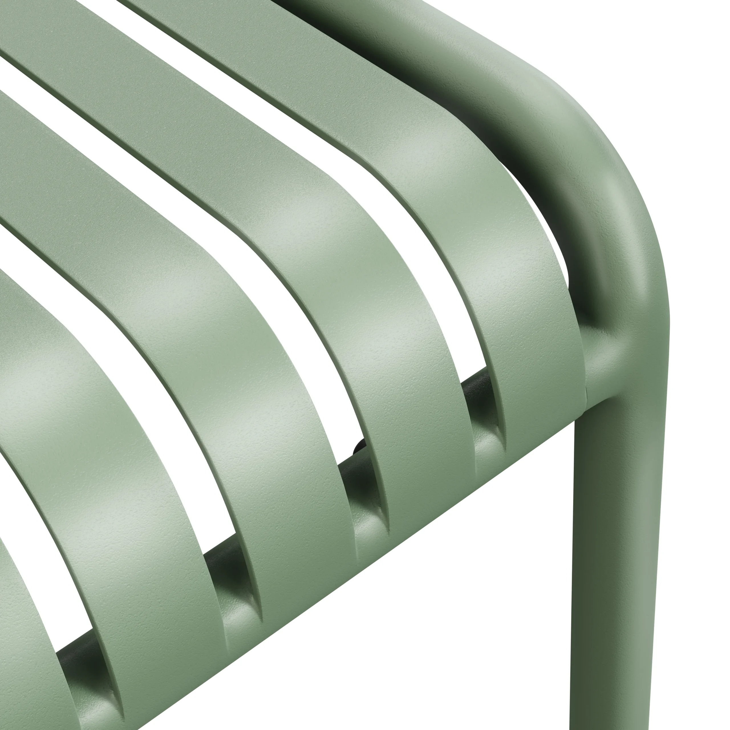 Sarek 29.5_ Outdoor Bar Table - Khaki Green - Image 5