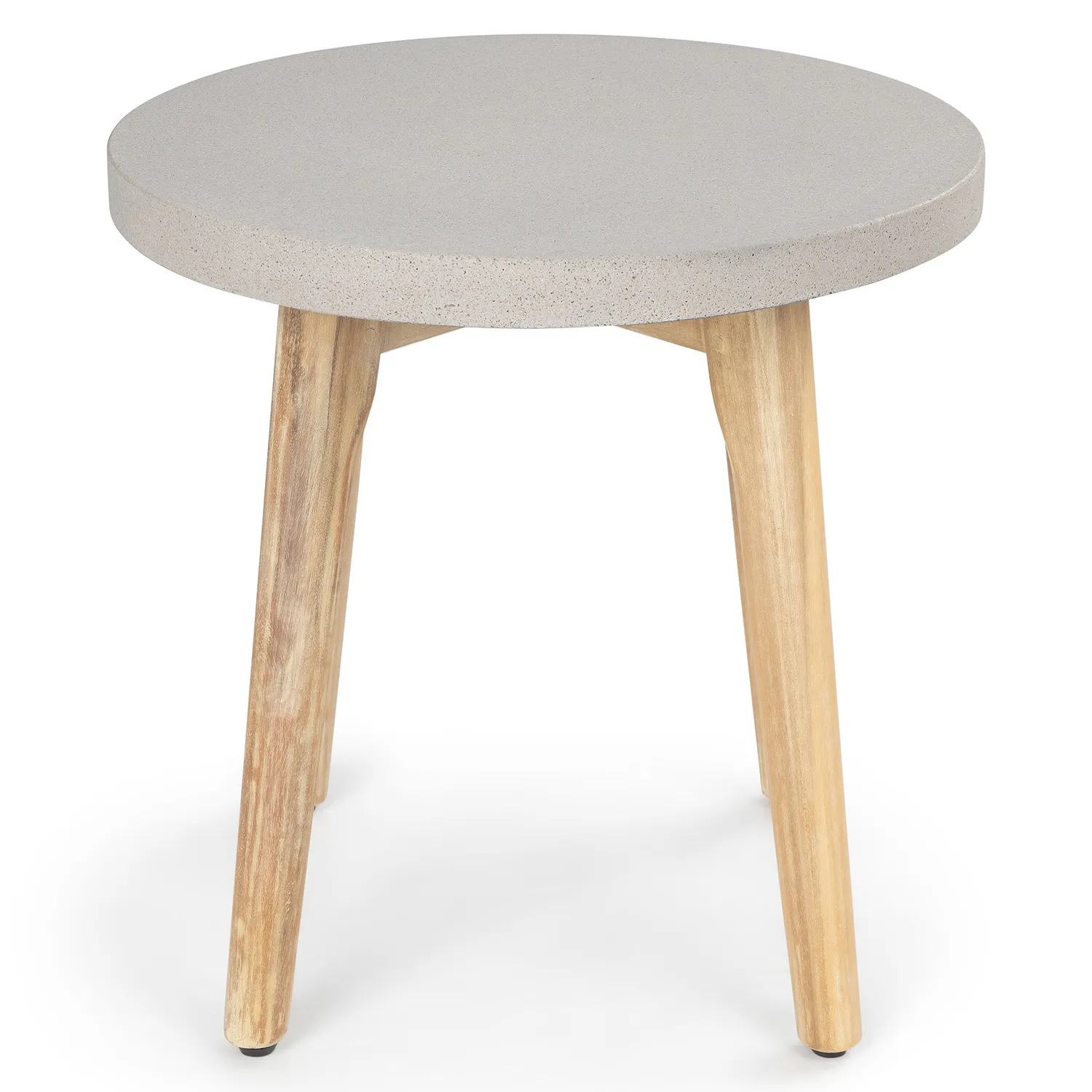 Atra Outdoor Side Table - Concrete - Image 4