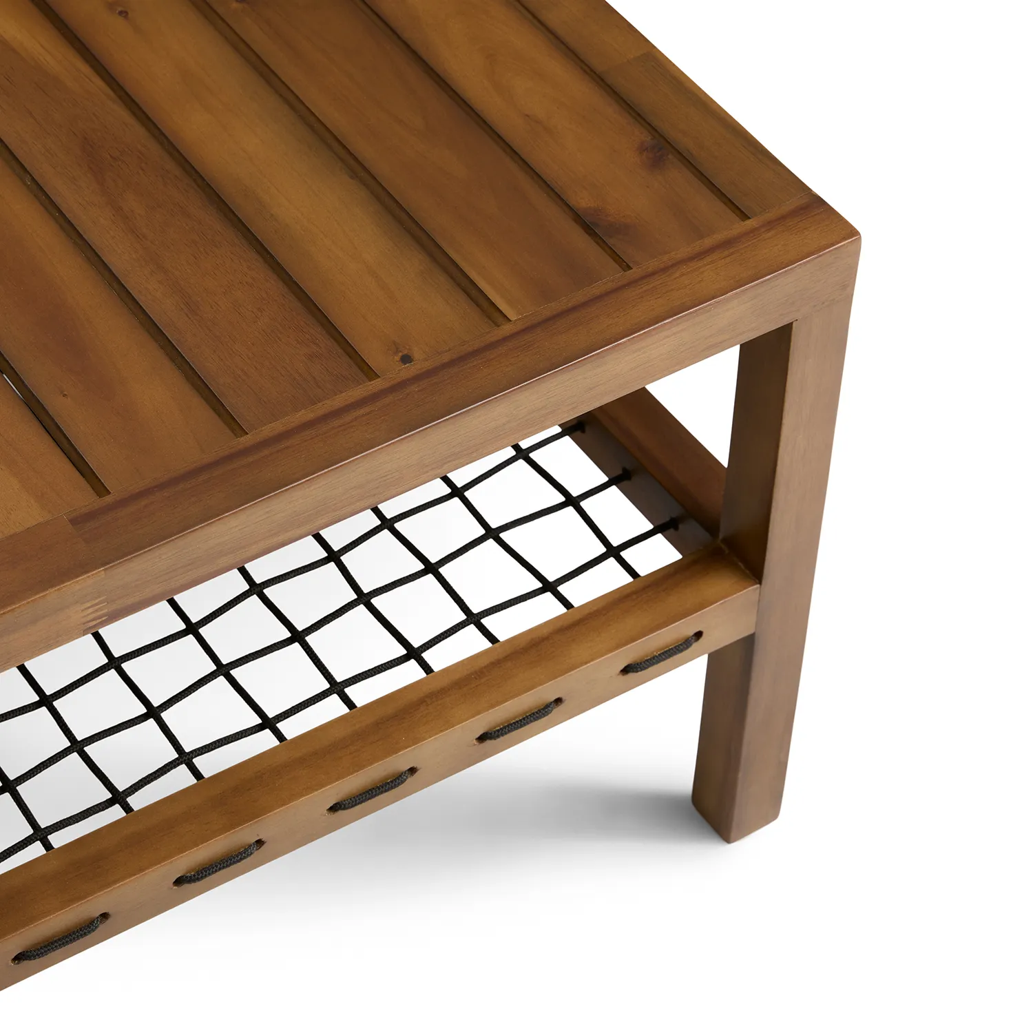 Callais 35.5_ Outdoor Coffee Table - Latte Brown - Image 6