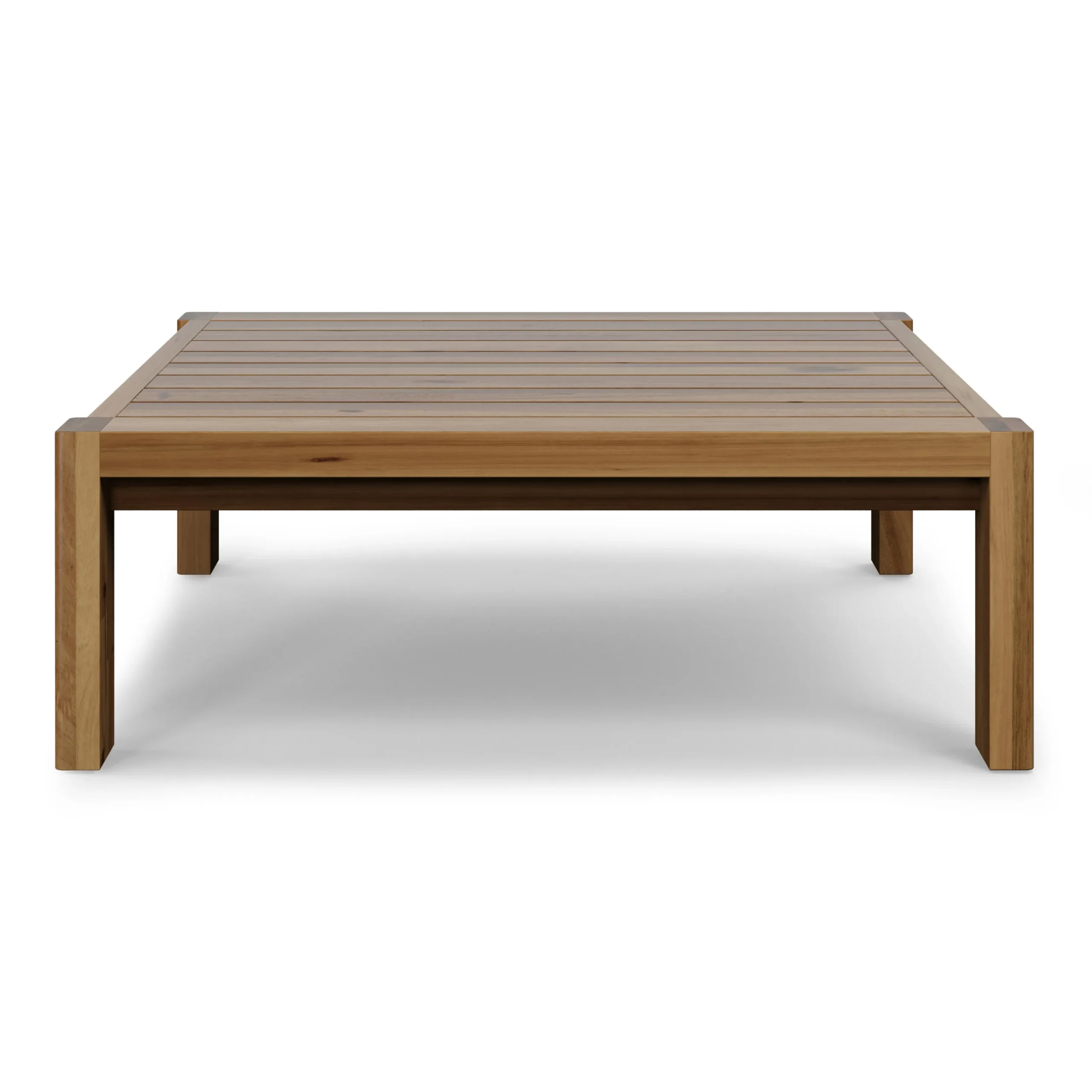 Cove 34.25_ Outdoor Coffee Table - Acacia - Image 8