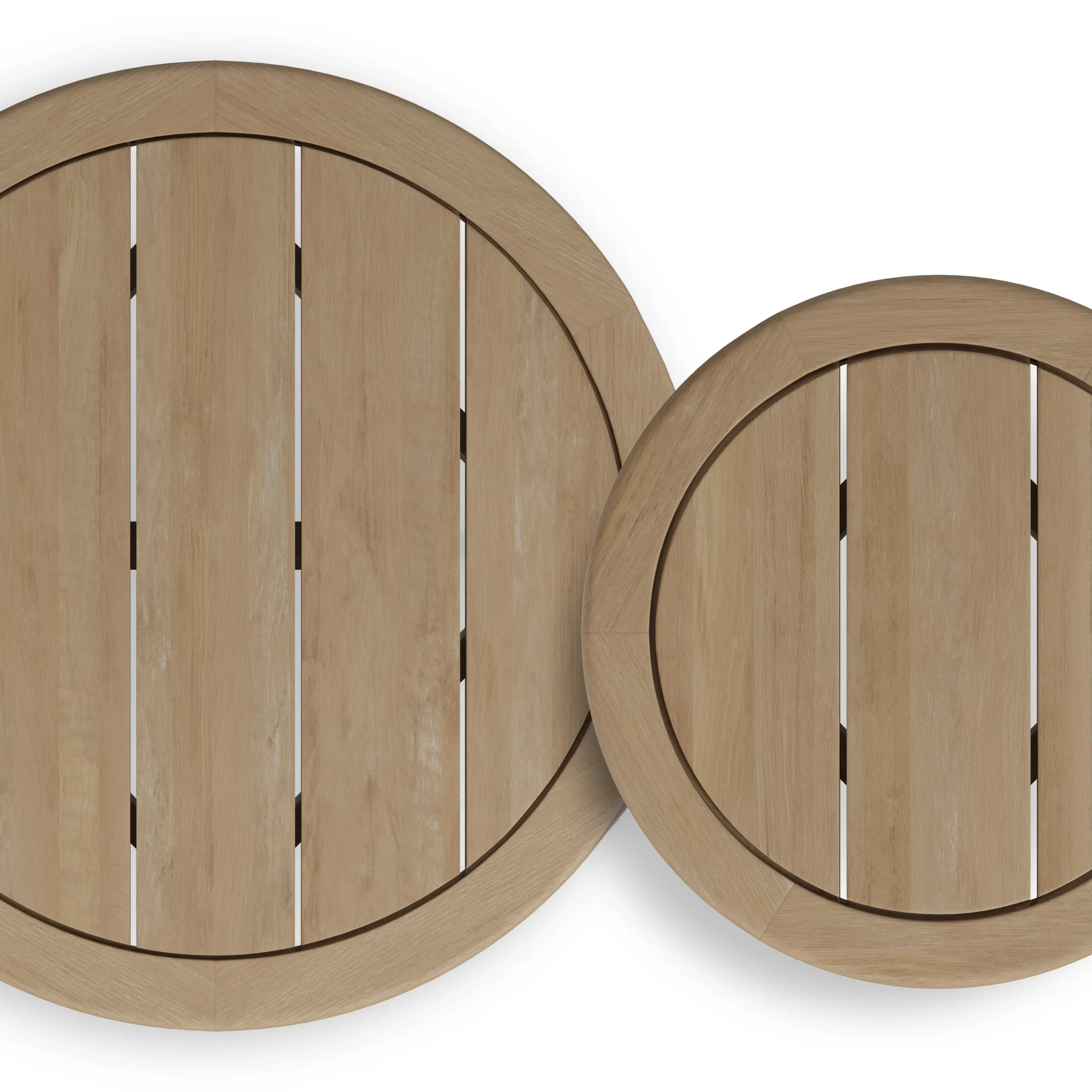 Daphne Outdoor Coffee and Side Table Set - Eucalyptus - Image 10
