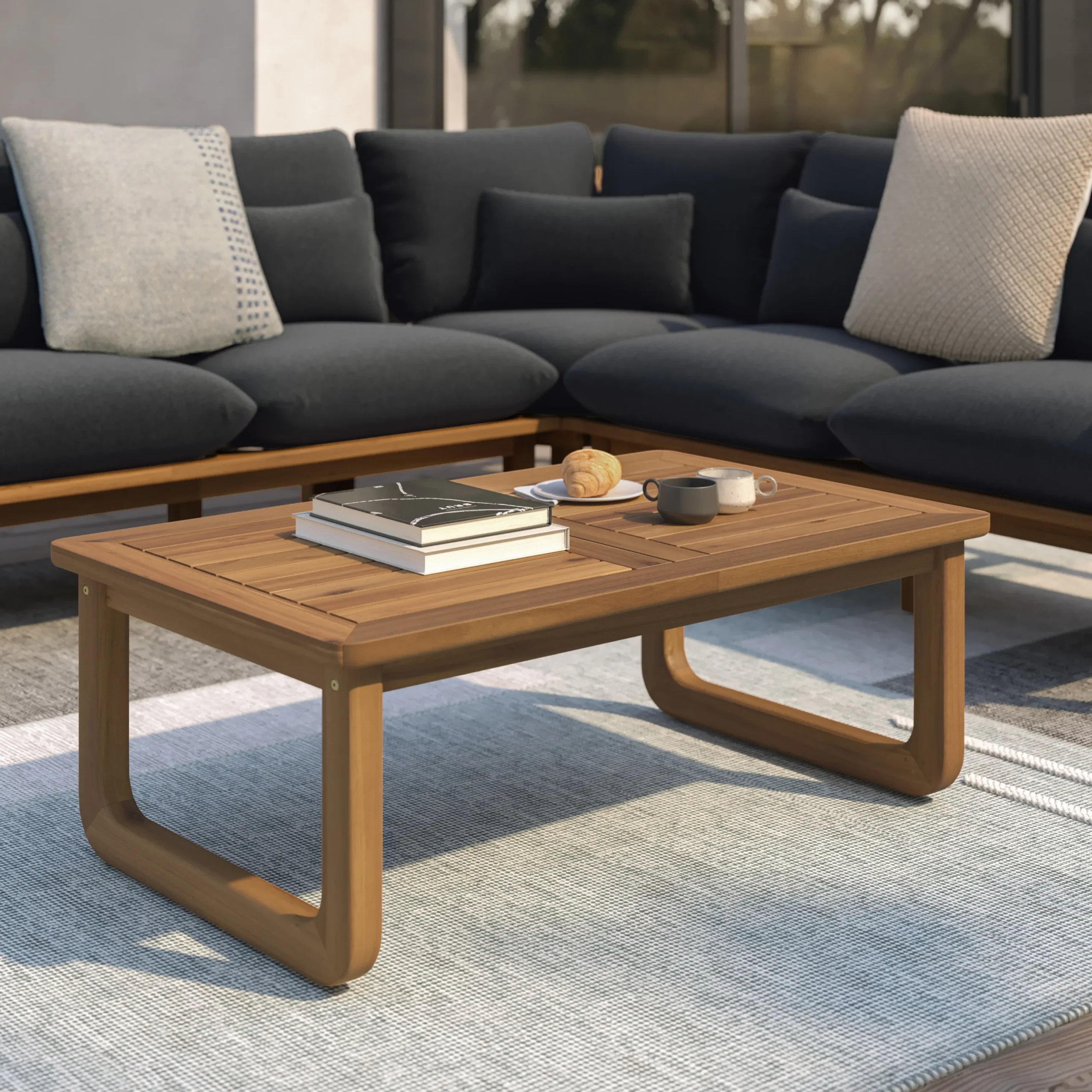 Laholm 43_ Outdoor Coffee Table - Acacia
