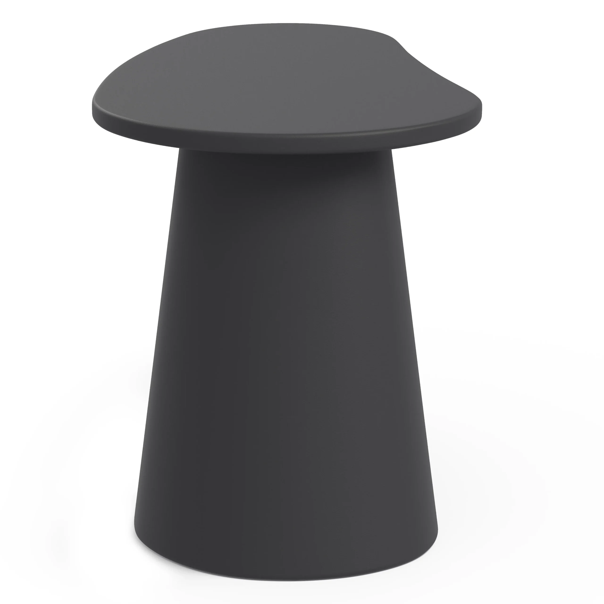 Noora Outdoor Side Table - Black - Image 3