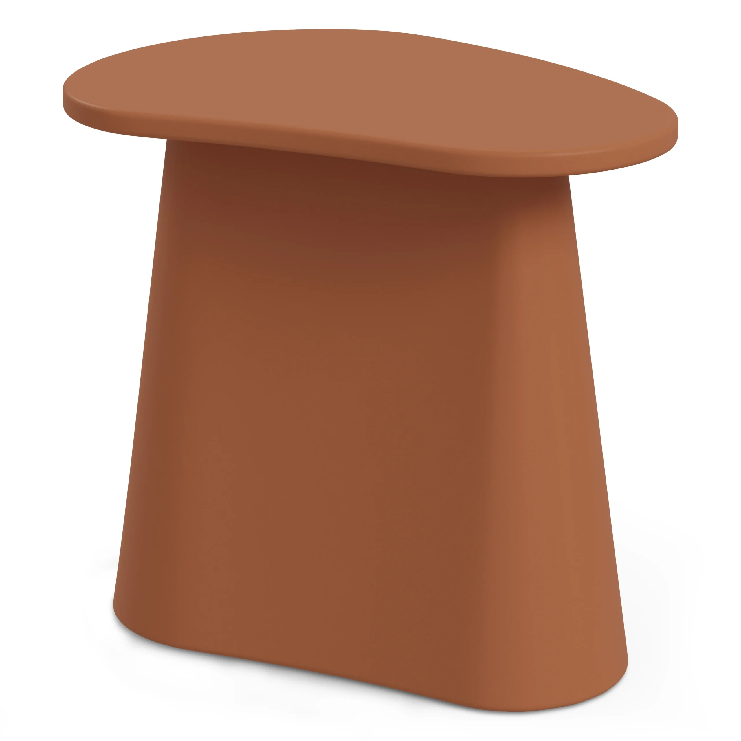 Noora Outdoor Side Table - Ochre Brown - Image 4