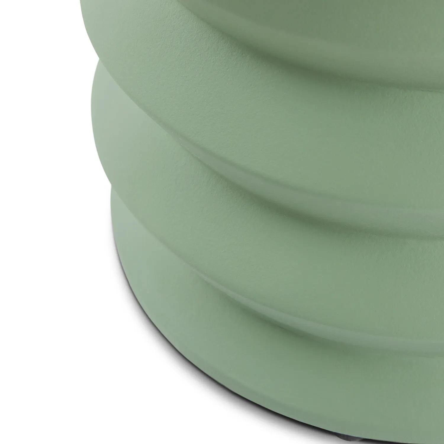 Pindo Outdoor Concrete Side Table - Khaki Green - Image 5