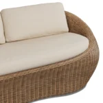 Avila 85.5_ Outdoor Sofa - Dravite Ivory