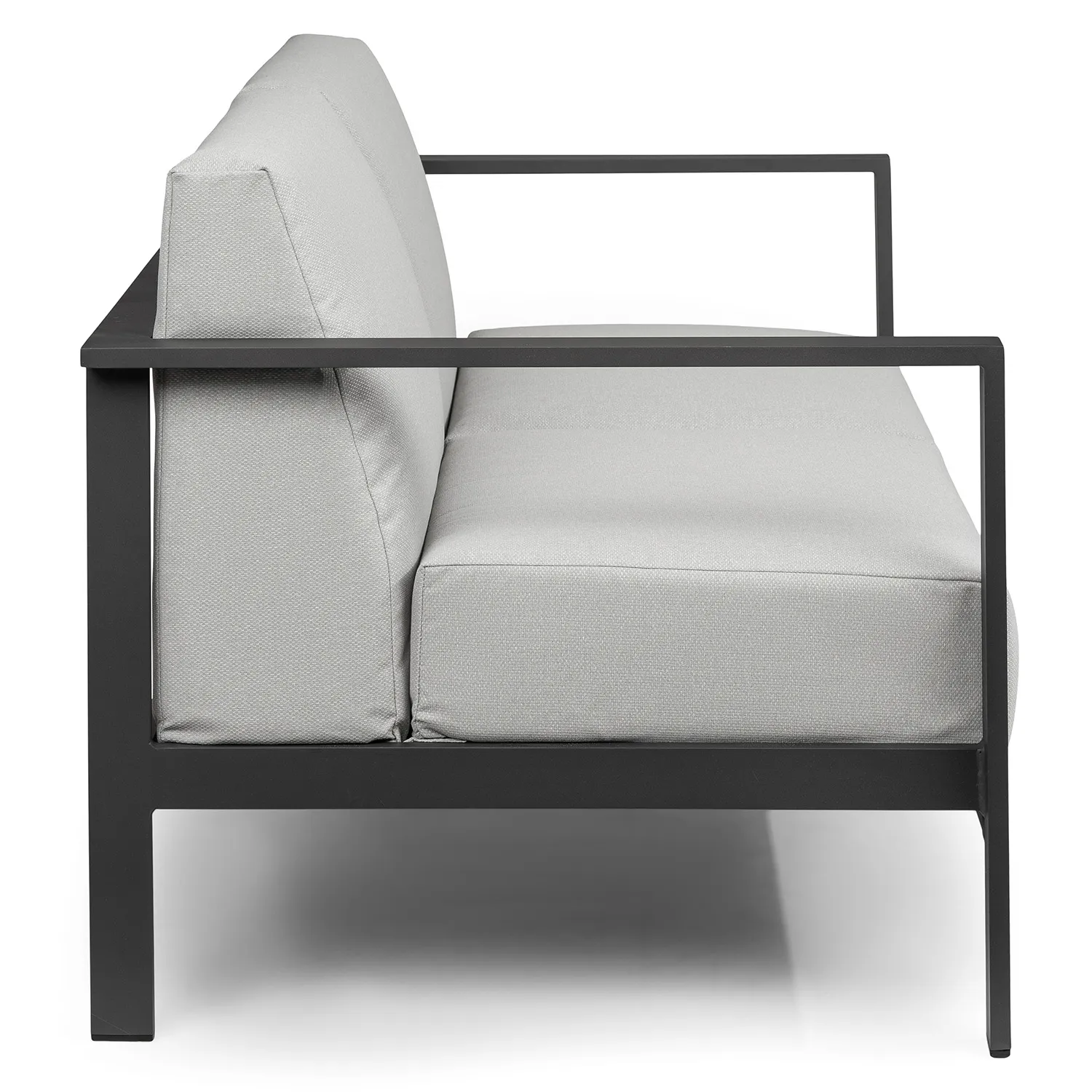 Burkel 57_ Outdoor Loveseat - Cloudy Gray - Image 4