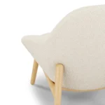 Sunny 32_ Lounge Chair - Ivory Wool Bouclé