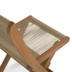 Elanora Outdoor Folding Dining Chair - Light Acacia