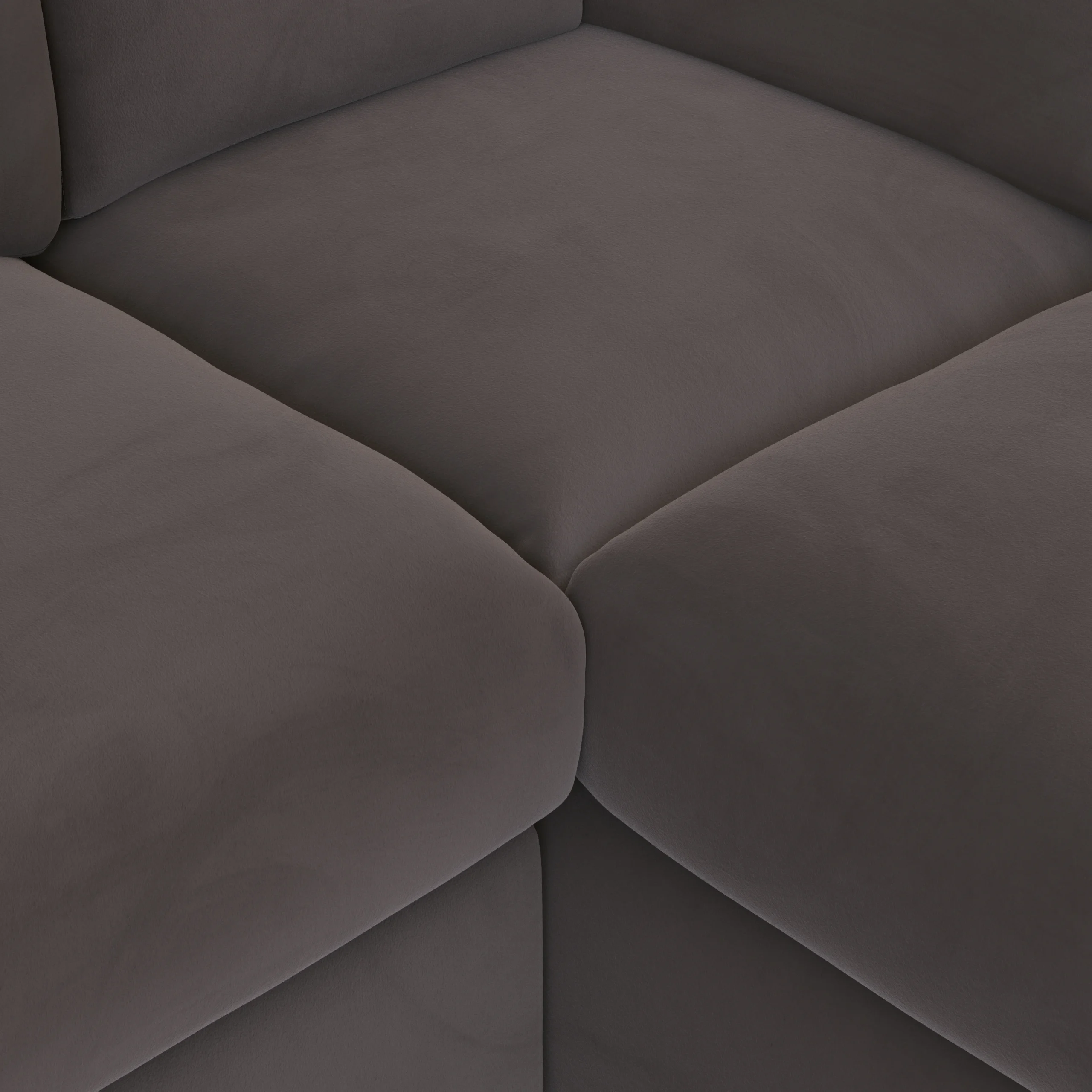 Vati 92_ Velvet Corner Sectional - Natural Oak and Hale Warm Gray - Image 14