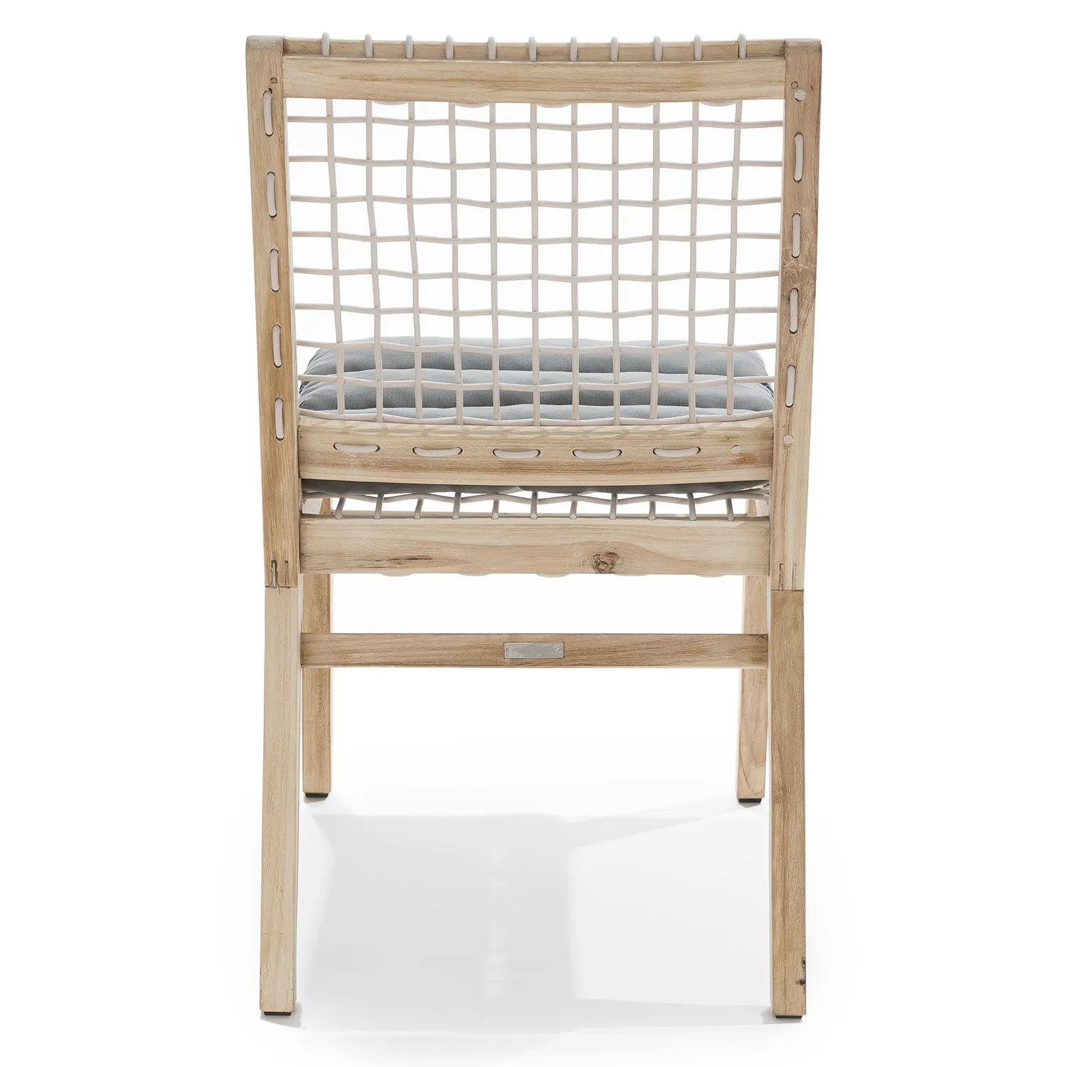 Teaka Outdoor Dining Chair - Natural Teak - Image 10