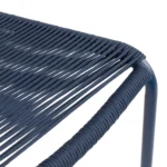 Zina Outdoor Stackable Dining Chair - Indigo Blue