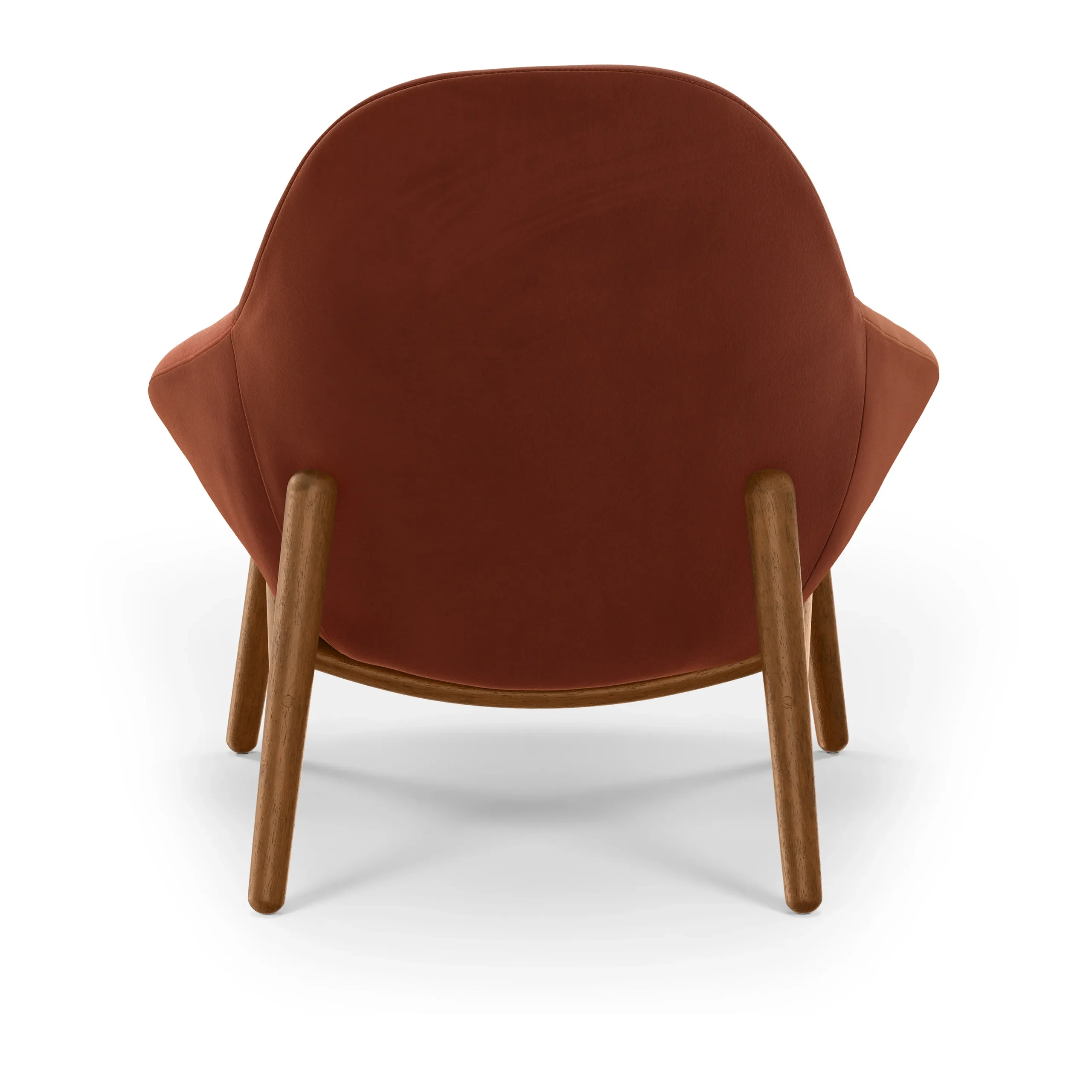 Sunny 32_ Velvet Lounge Chair - Hale Rust - Image 8