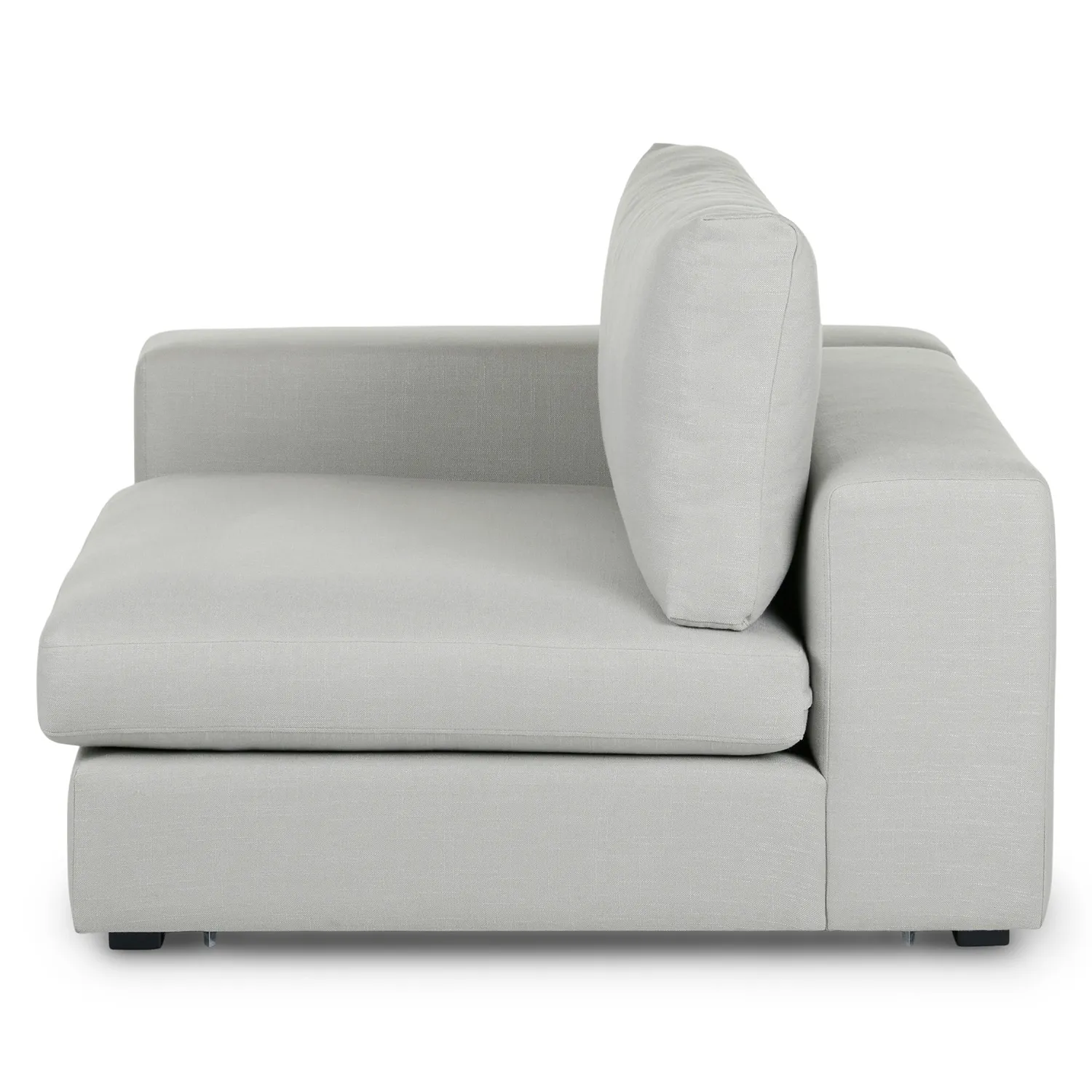 Beta 49_ Left Arm Chair Module - Welsh Gray - Image 15