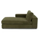 Beta 49_ Left Chaise Module - Cypress Green