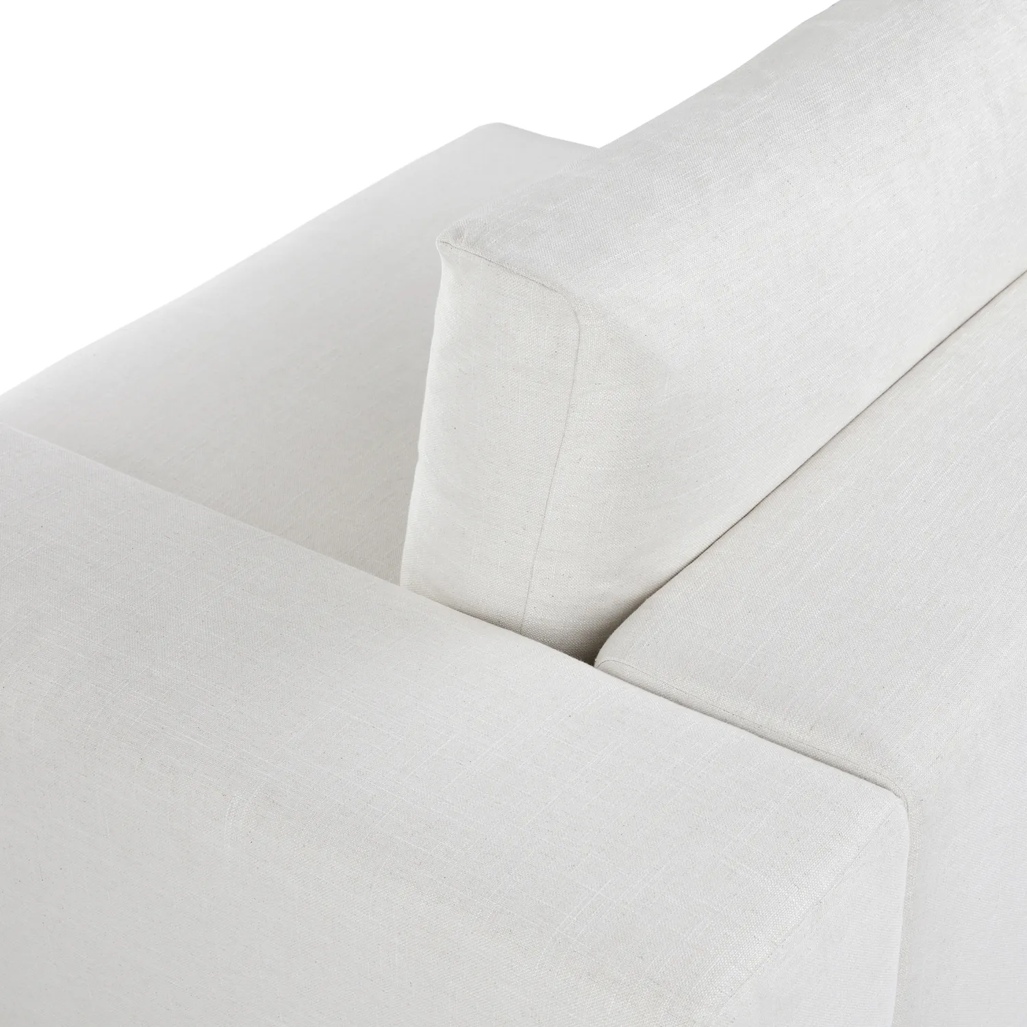 Beta 49_ Right Arm Chair Module - Quartz White - Image 9