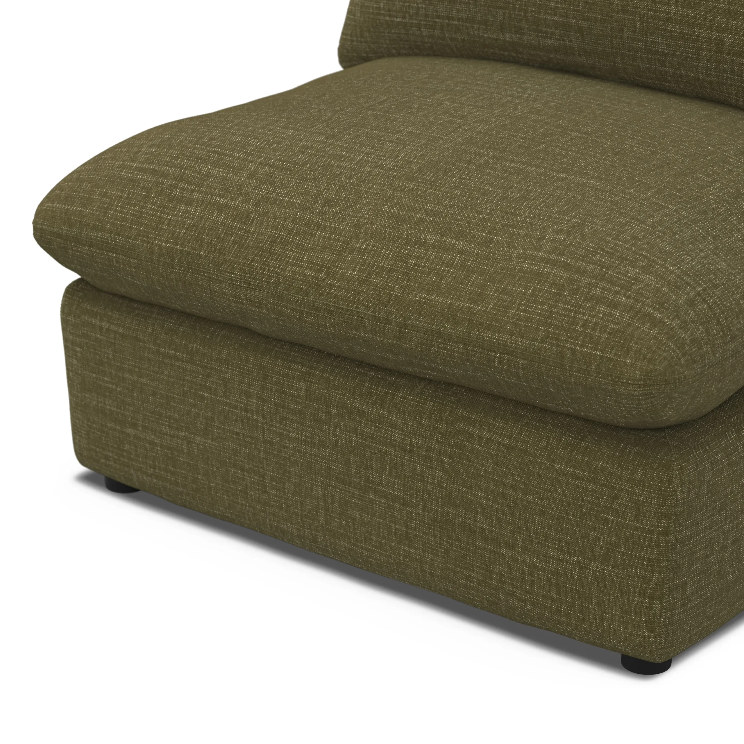 Leigh 39.5_ Armless Chair Module - Napa Moss - Image 7