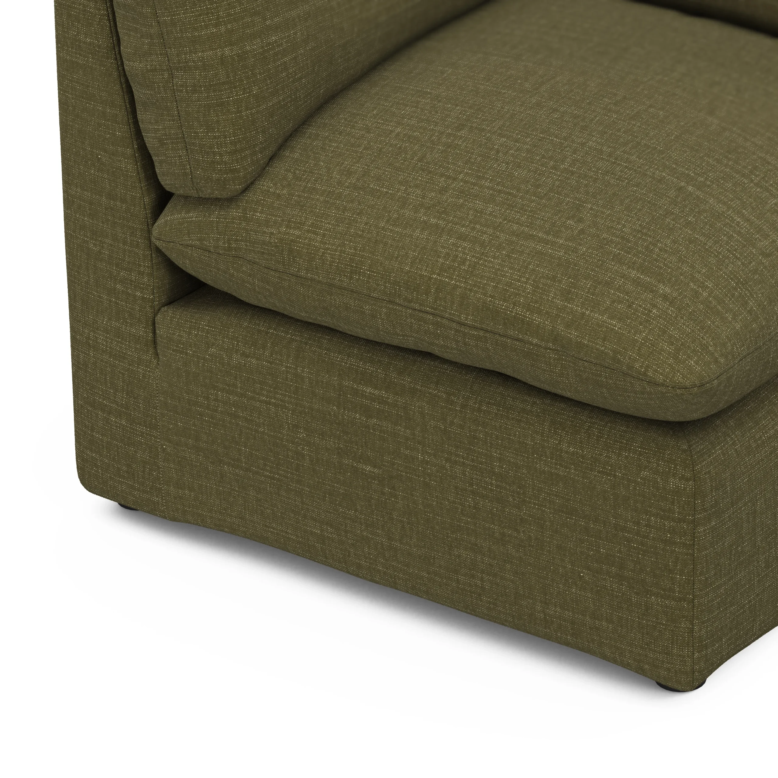 Leigh 41_ Corner Chair Module - Napa Moss - Image 7