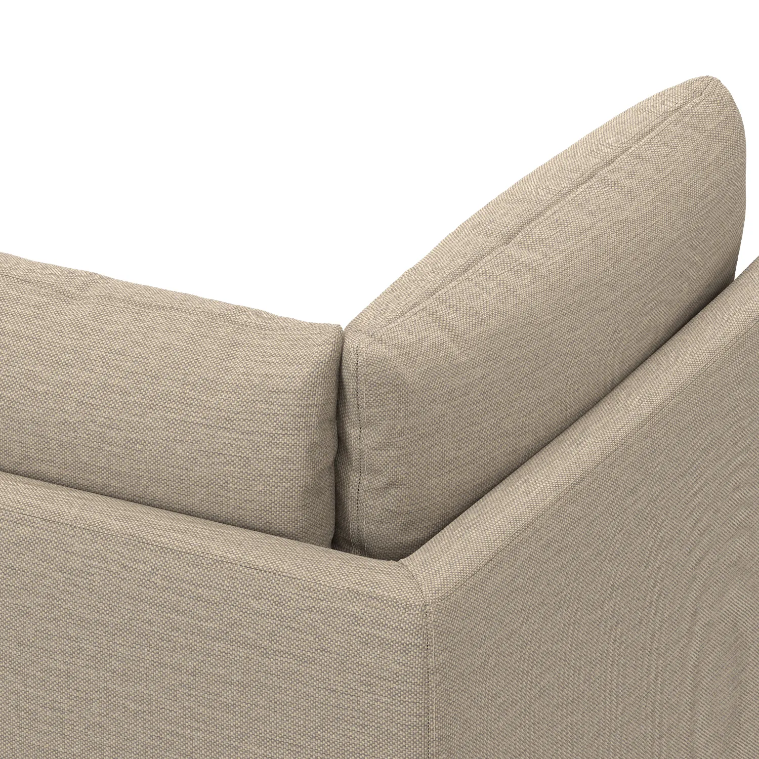 Leigh 41_ Corner Chair Module - Silver Taupe - Image 9