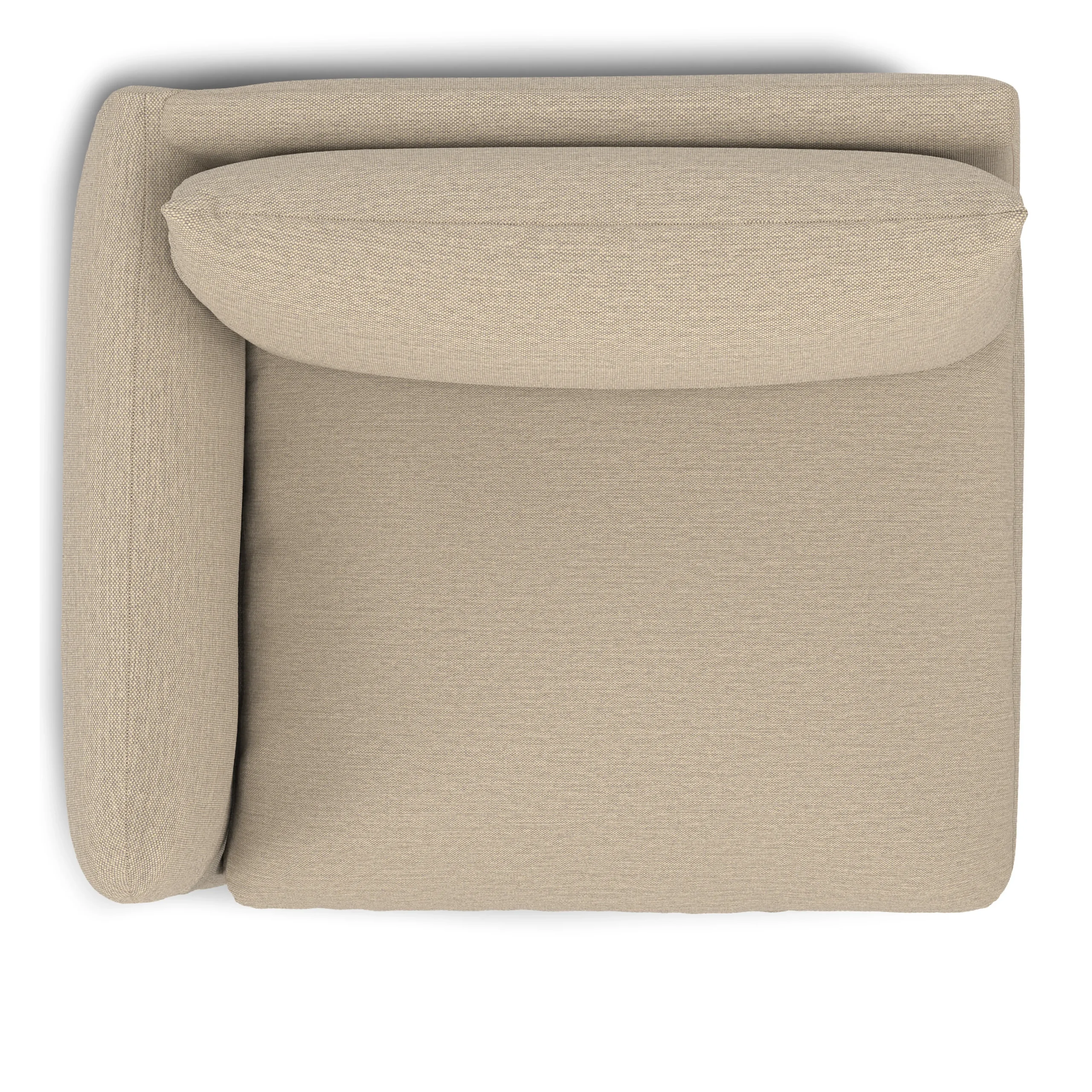 Leigh 46_ Left Arm Module - Silver Taupe - Image 11
