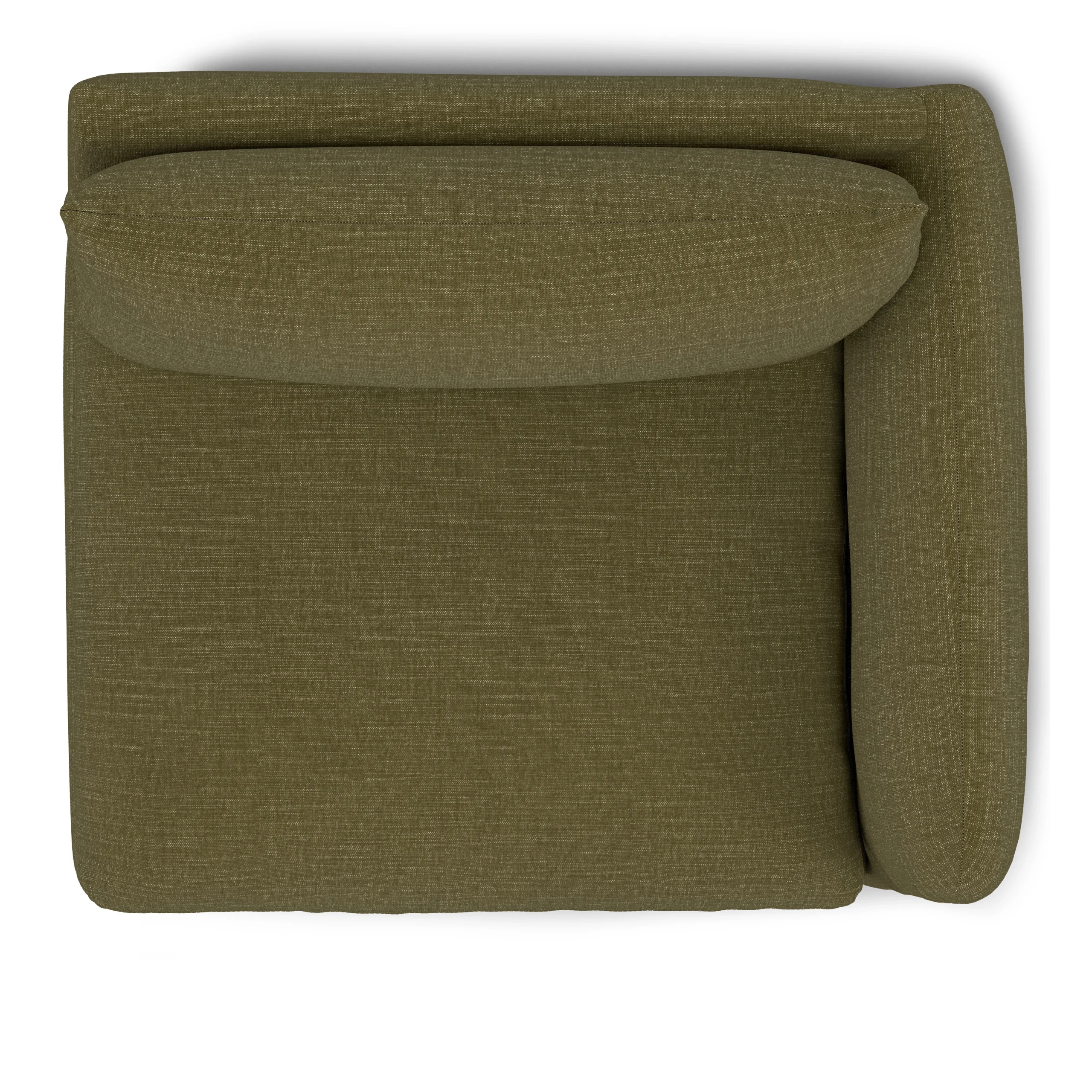 Leigh 46_ Right Arm Module - Napa Moss - Image 11
