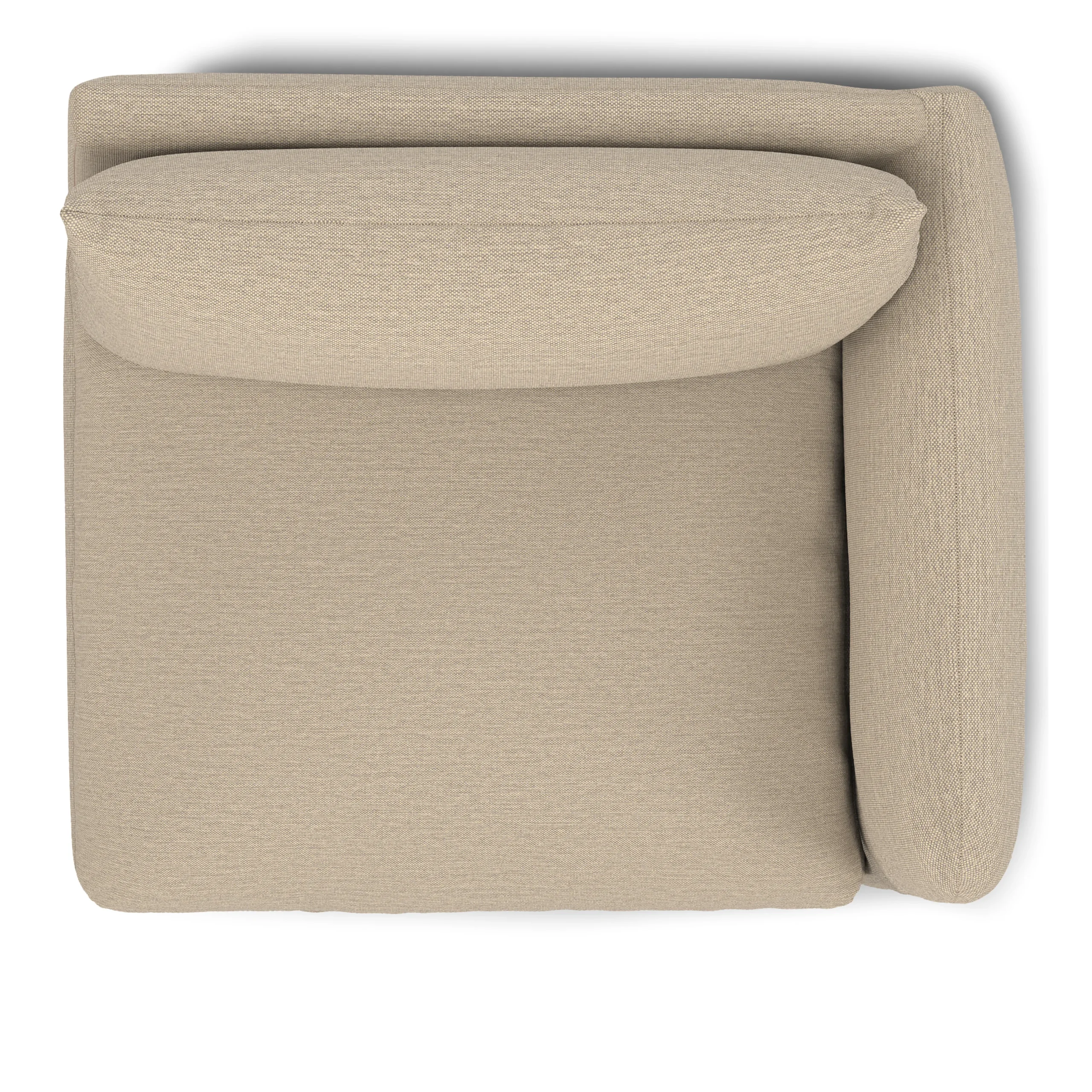 Leigh 46_ Right Arm Module - Silver Taupe - Image 11